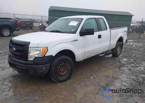 2014 Ford F-150 Xl из США, поврежденный, VIN 1FTEX1EMXEKG33507